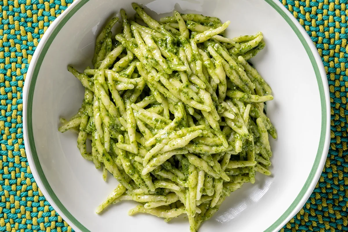 Trofie al pesto (Genoa)