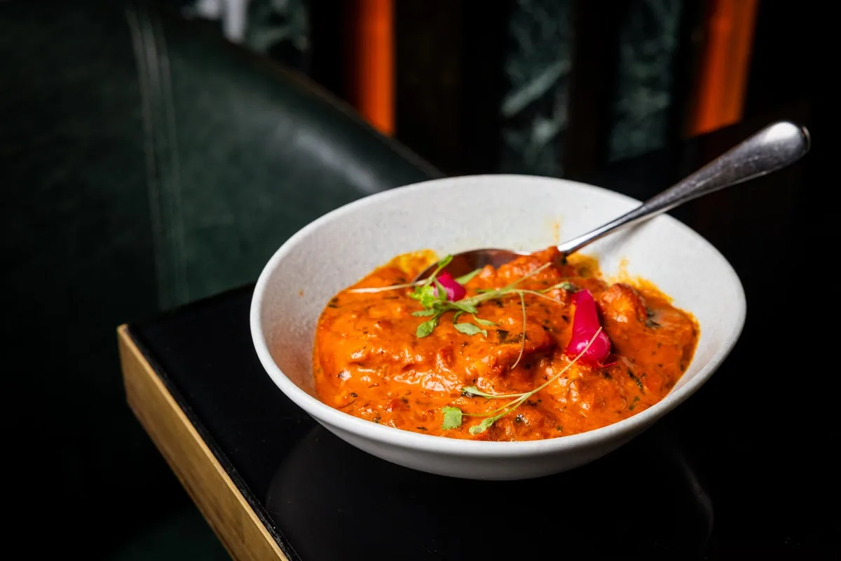 Chicken tikka masala - creamy tomato curry (Glasgow)