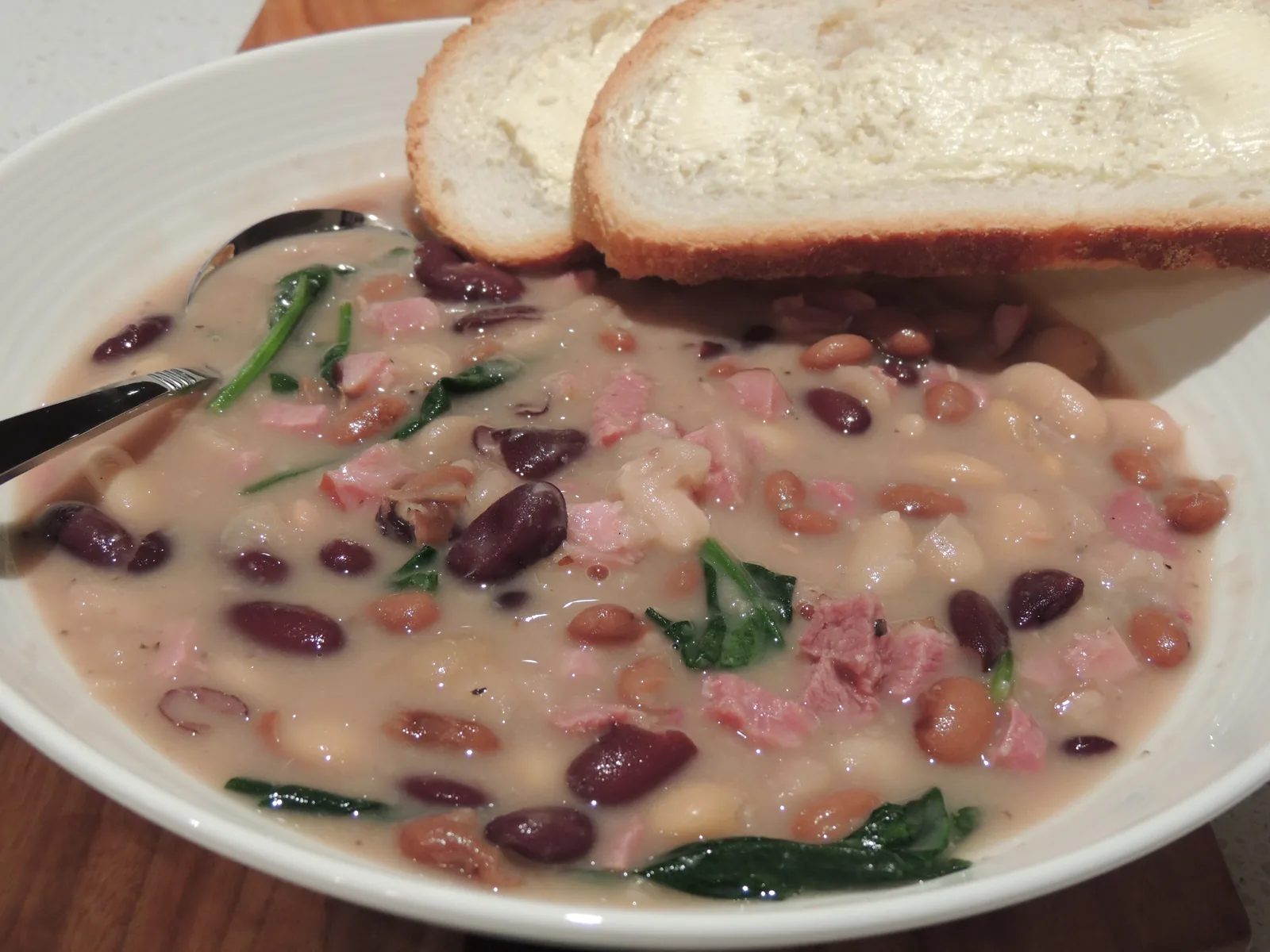 Jersey bean crock - slow-baked bean stew (St Helier, Jersey)