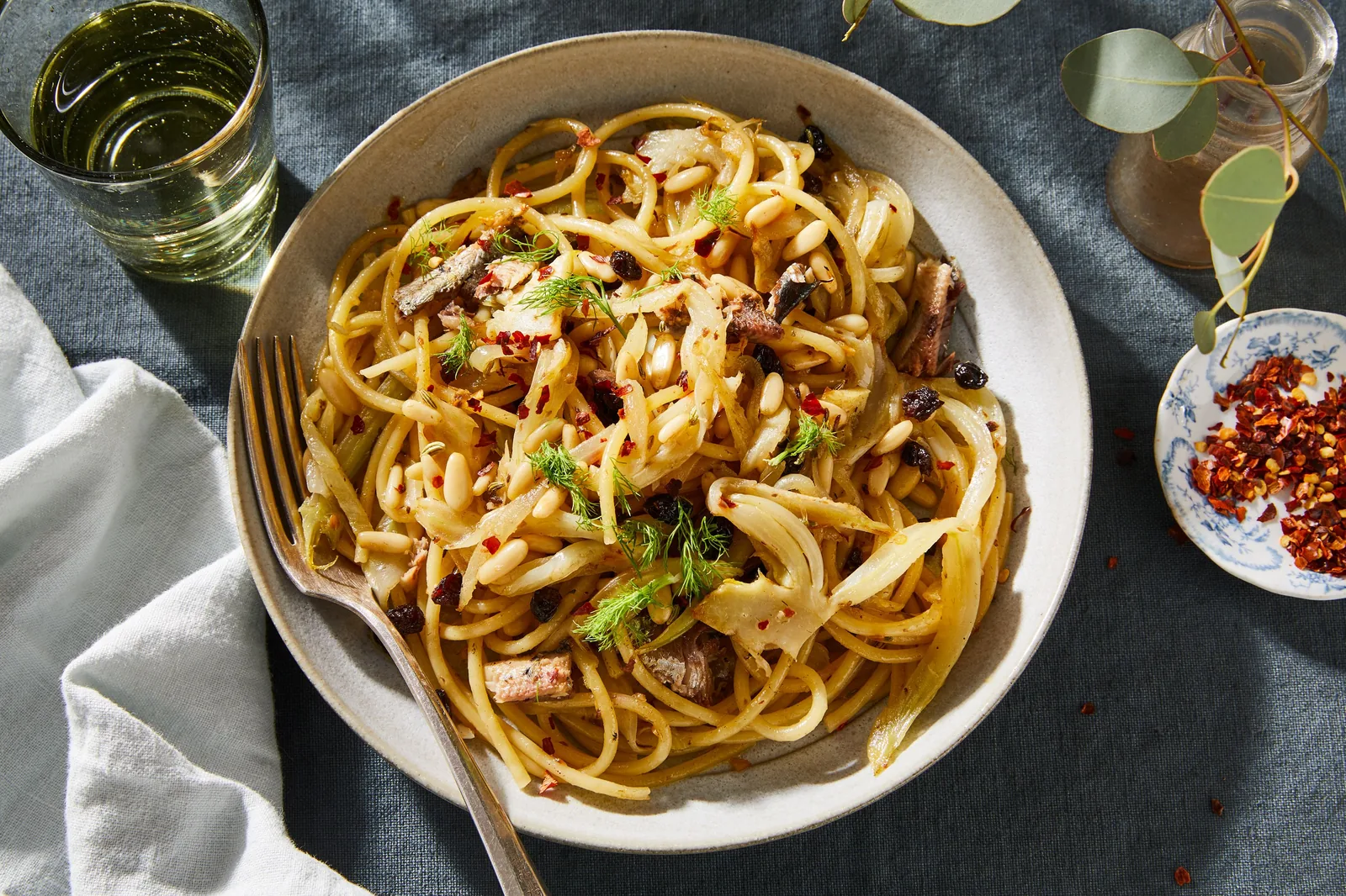 Pasta con le sarde (Palermo)